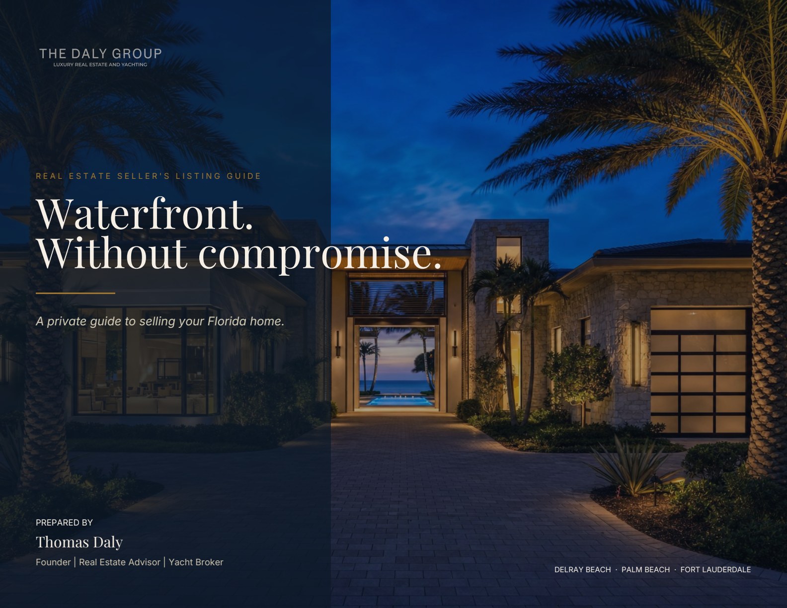 The Daly Group Real Estate Seller's Guide - 18-page PDF playbook cover