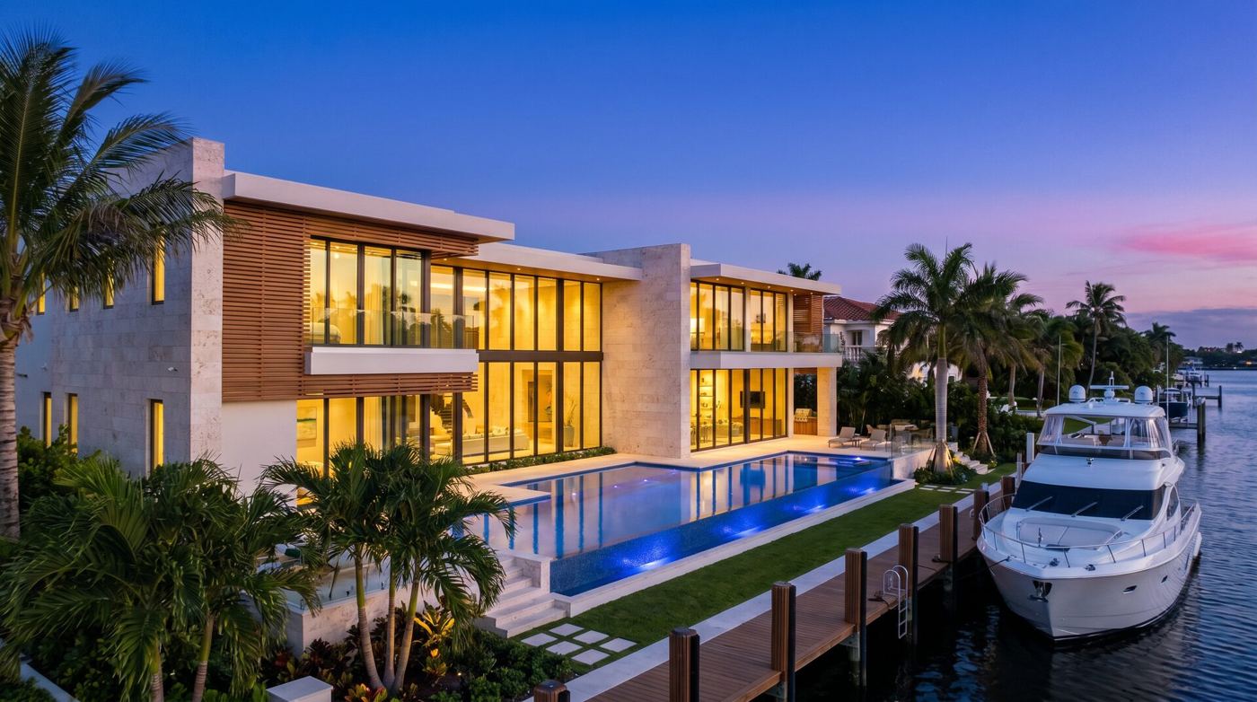 Jupiter waterfront home