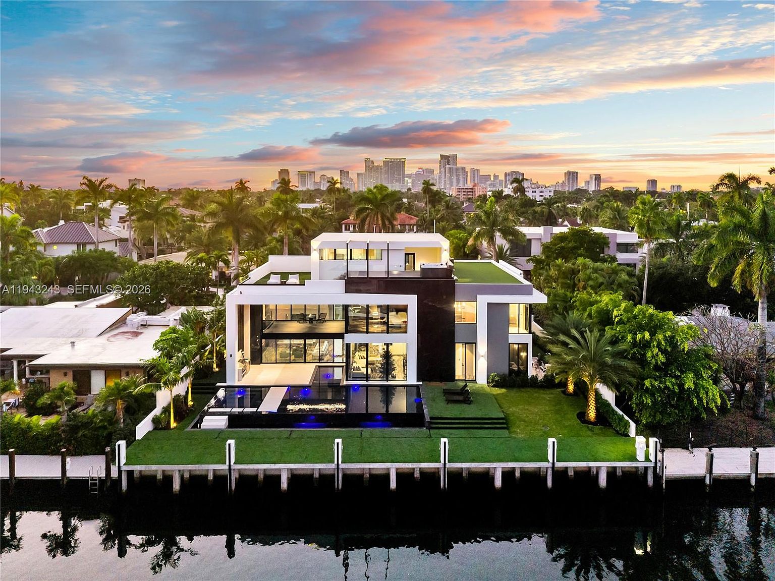Las Olas Isles Fort Lauderdale waterfront residence - sold