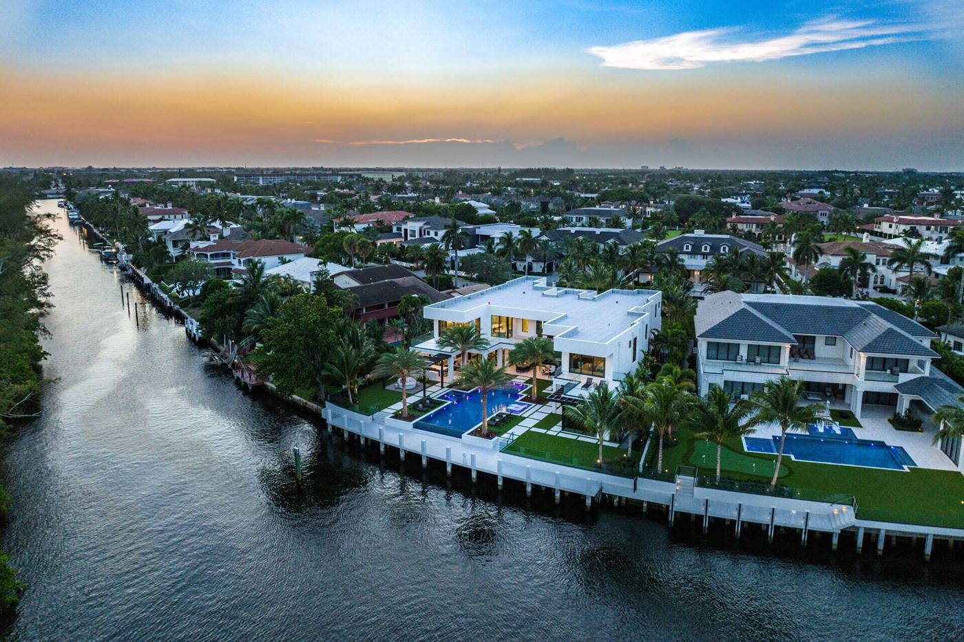 Boca Raton waterfront home