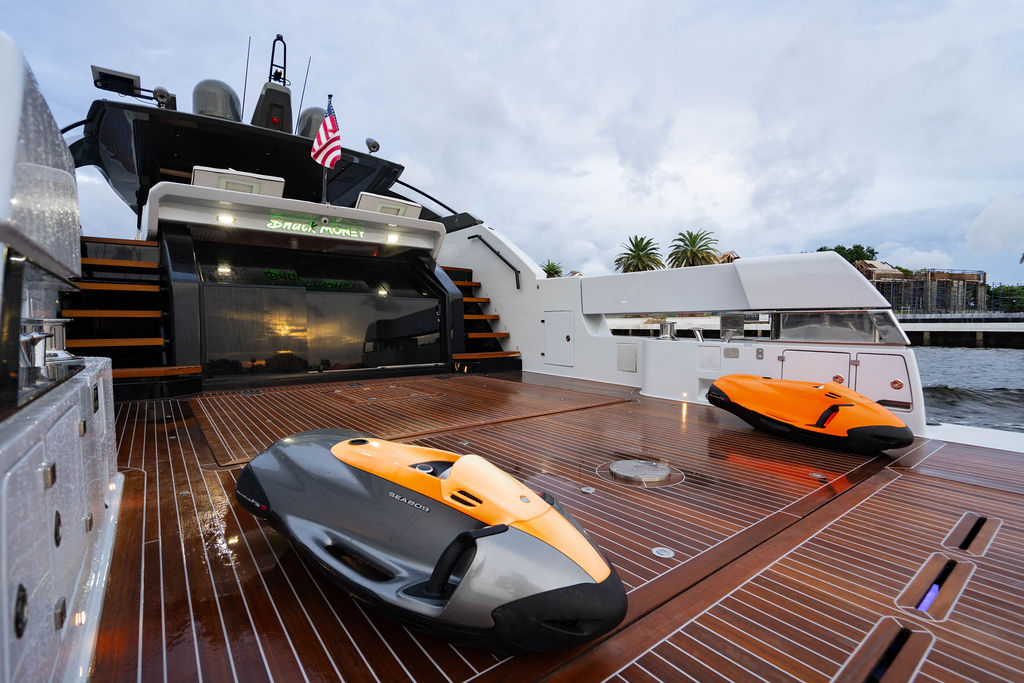 2023 Bluegame BG72 Snack Money - Cockpit, Seabobs on Deck