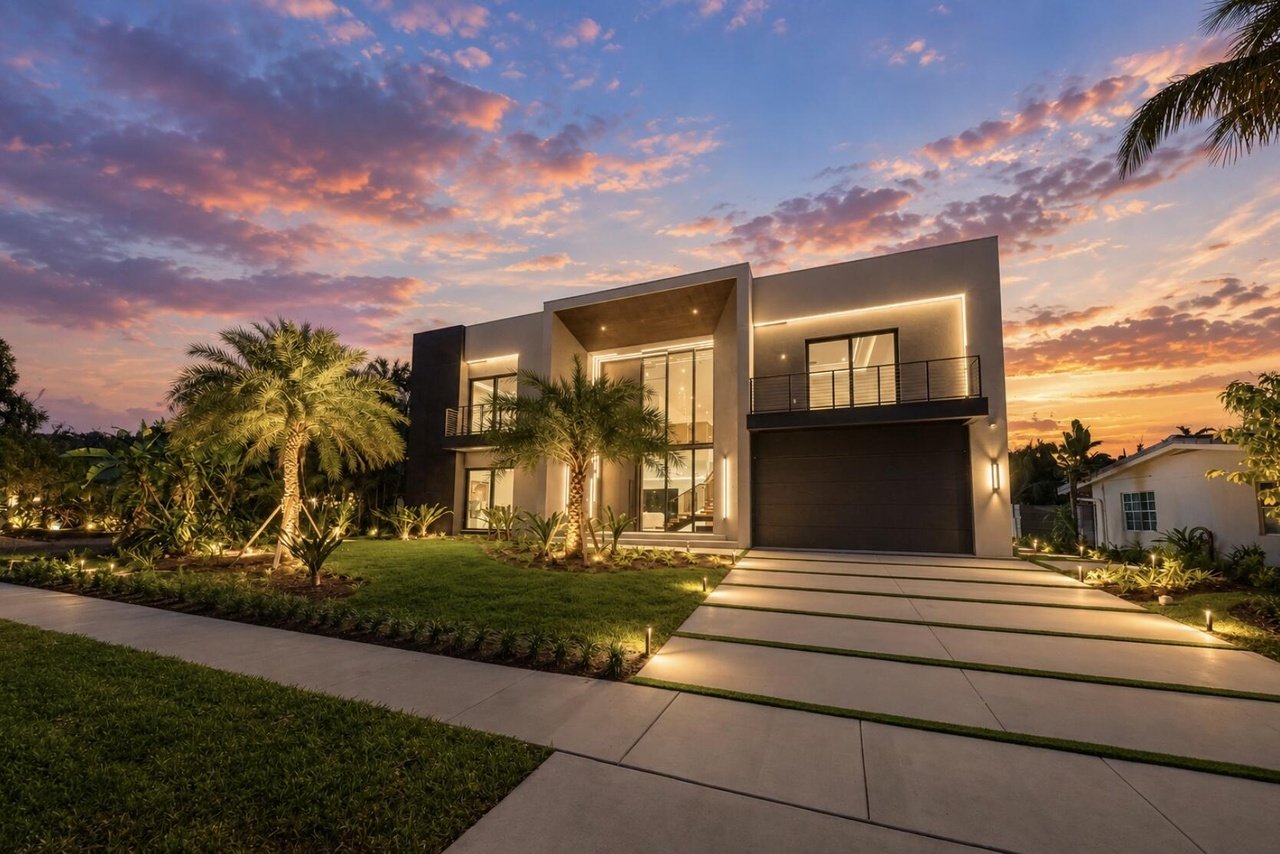 Lighthouse Point deep-water new construction residence - photo 2