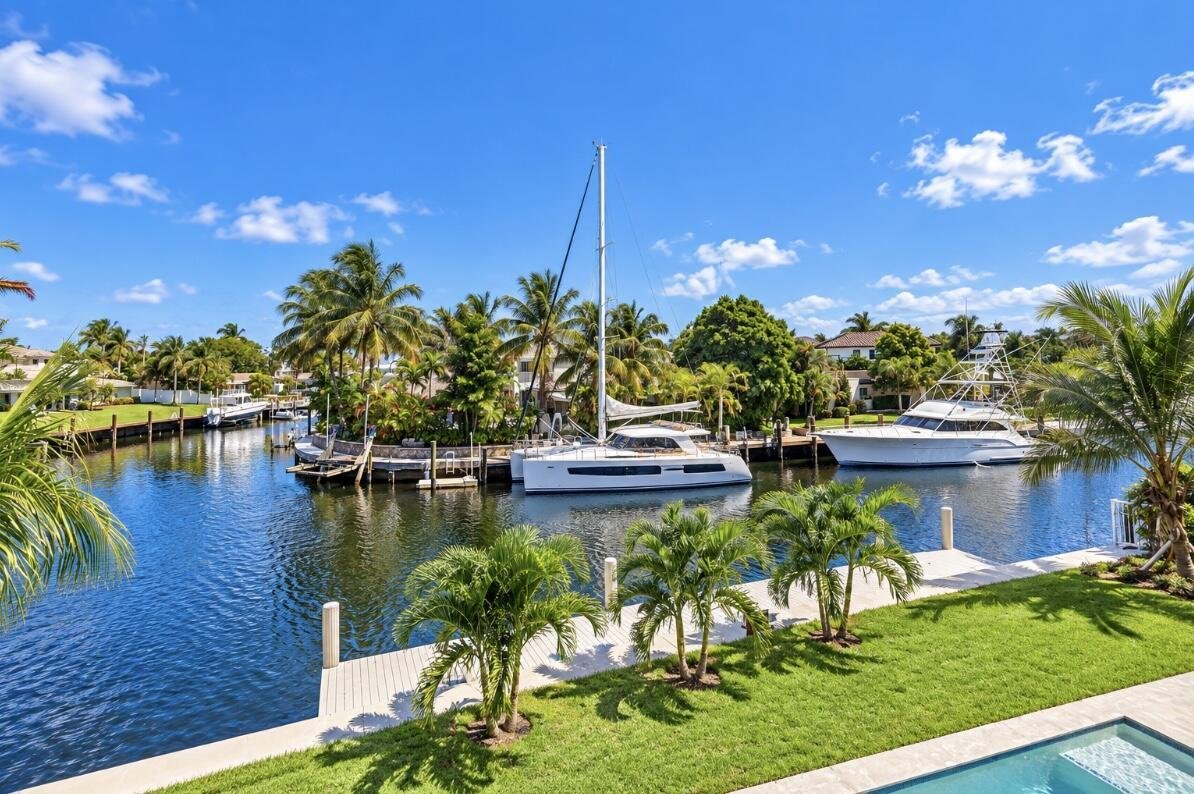 Lighthouse Point deep-water new construction residence - photo 1