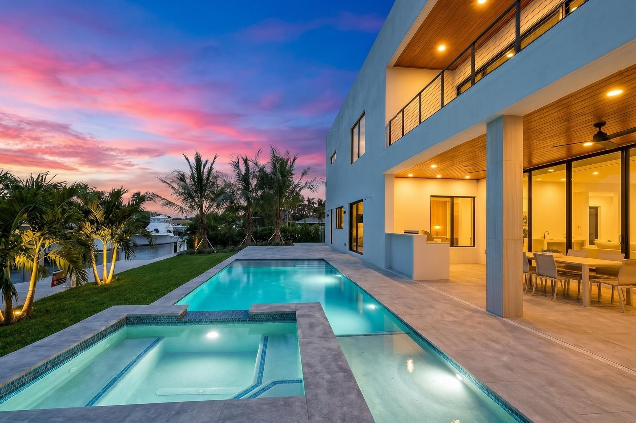 Lighthouse Point deep-water new construction residence - photo 3