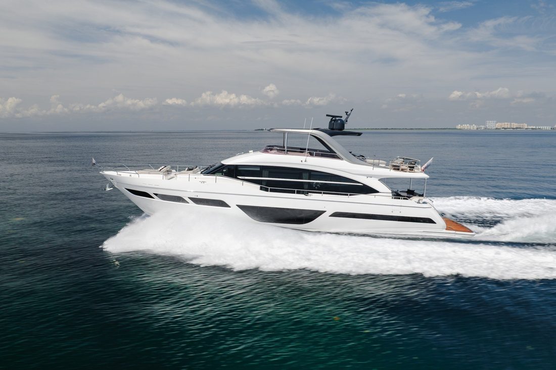 2022 Princess Y78 Knot Zen - 78 ft motor yacht, recently sold